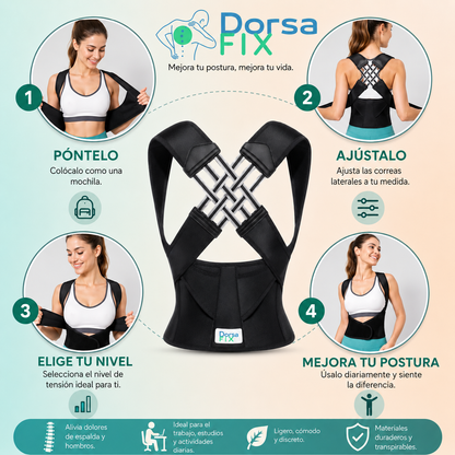 Corrector de Postura Ajustable